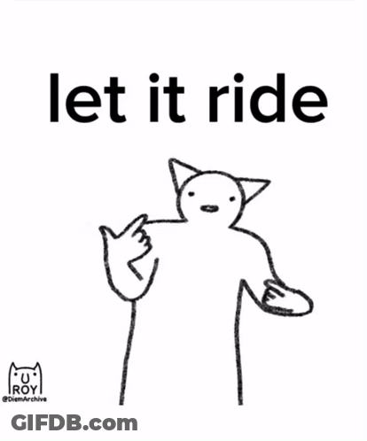 Two Rabbits Standing Next To Each Other Person Saying I Said I'm Good GIF