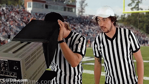 Two Referees On Field 5Secondfilms.com GIF