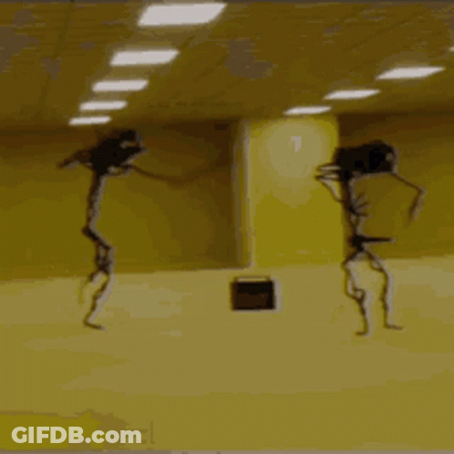 Two Skeletons Dancing Together GIF