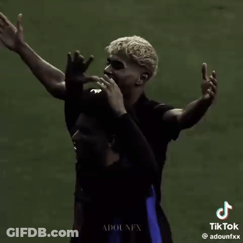 Two Soccer Players Adounfx GIF
