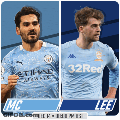 Two Soccer Players Are Standing Next To Each Other And One Is Wearing A 32Red Jersey GIF