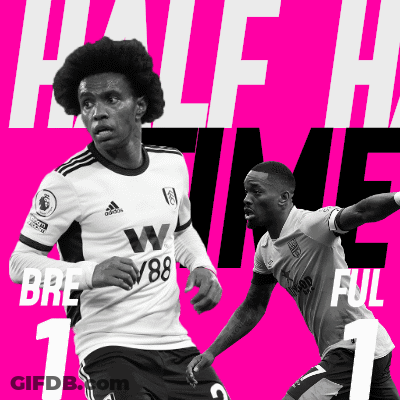 Two Soccer Players At Half Time GIF
