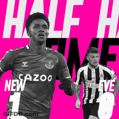 Two Soccer Players At Half Time GIF
