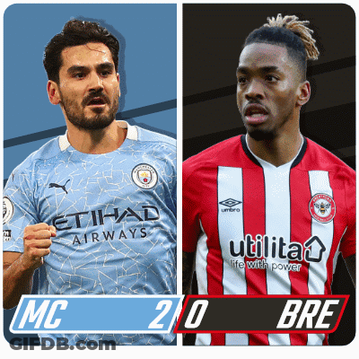 Two Soccer Players Etihad Airways And Bristol United GIF