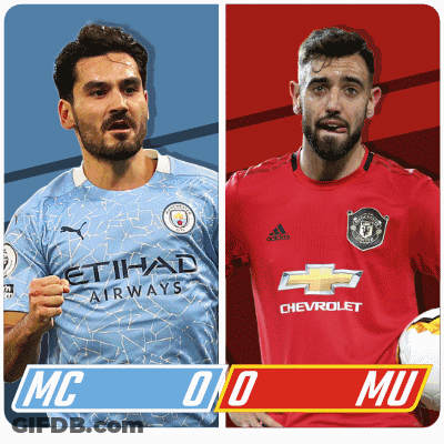 Two Soccer Players Etihad Airways And Manchester United GIF