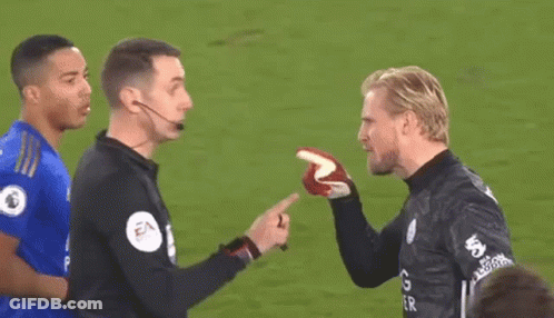 Two Soccer Players Fighting GIF