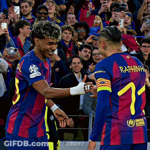 Two Soccer Players Hugging Field Say Xirlci GIF