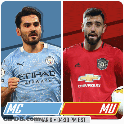 Two Soccer Players In Etihad Airways Jerseys GIF