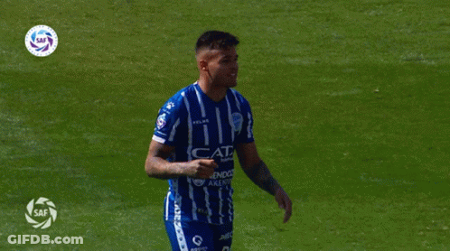 Two Soccer Players Number 2 On Jersey GIF