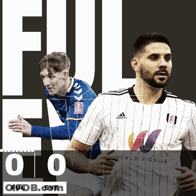 Two Soccer Players On 0-0 Poster GIF