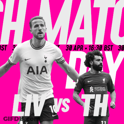 Two Soccer Players On Pink Background Live Vs Th GIF