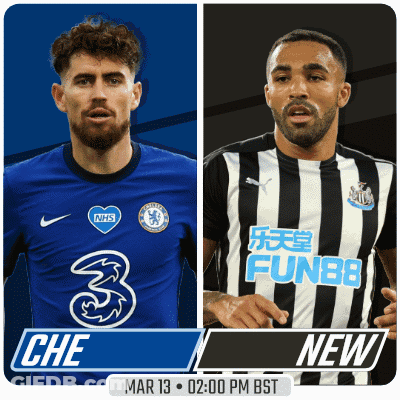 Two Soccer Players One From Chelsea And One From Fun88 GIF