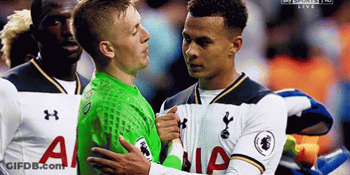 Two Soccer Players One In Green Jersey With Letter A GIF