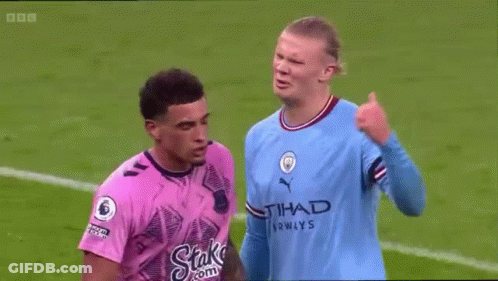 Two Soccer Players One In Stake.com Shirt GIF