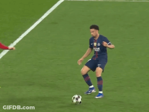 Two Soccer Players One Wearing Nike Jersey GIF