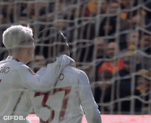 Two Soccer Players One With Number 57 GIF