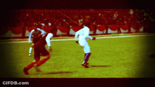 Two Soccer Players Playing GIF