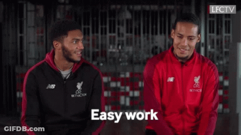 Two Soccer Players Sitting And Talking GIF
