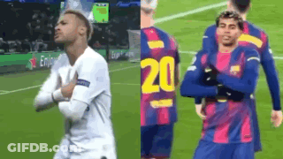 Two Soccer Players Standing On Field GIF