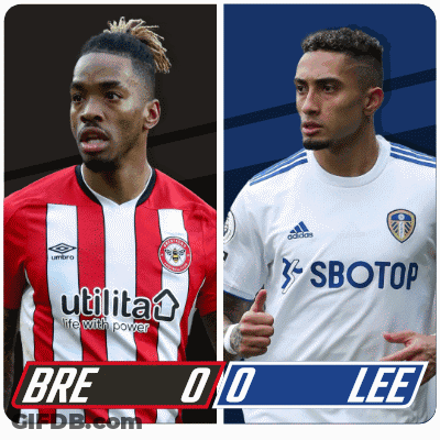 Two Soccer Players With 0-0 Score GIF