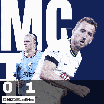 Two Soccer Players With MC Letters GIF