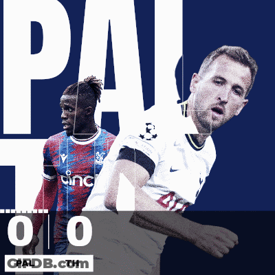 Two Soccer Players With Pal Text GIF