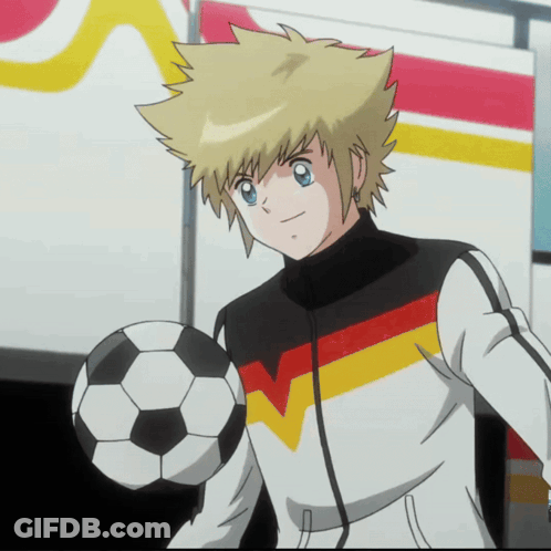 Two Soccer Players With Sign Feet 6 All GIF