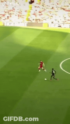 Two Soccer Players With TikTok GIF