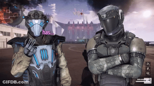 Two Soldiers In Video Game One Says Has GIF