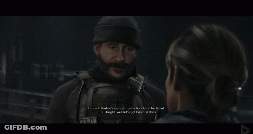 Two Soldiers Looking At Each Other Saying Well Then Don't Trampulate It GIF