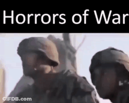 Two Soldiers Next To Each Other GIF