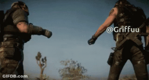 Two Soldiers With @Griffuu GIF