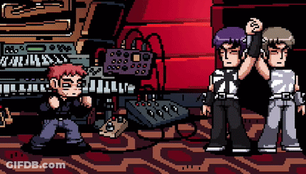 Two South Park Characters Sitting With Legs Crossed GIF