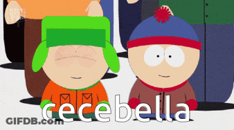 Two South Park Characters With Cecebella GIF