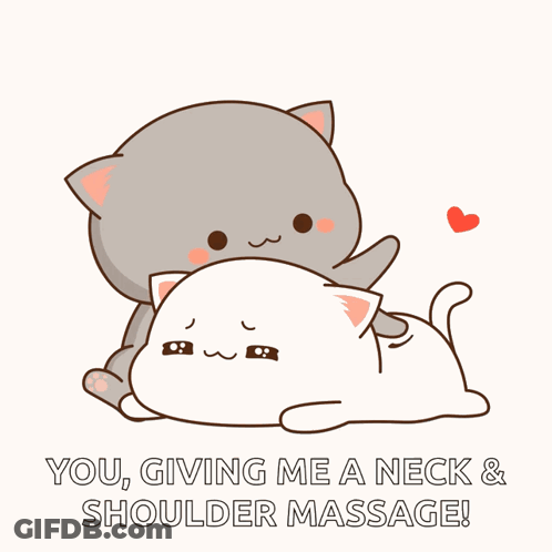 Two Squirrels Laying On Each Other Next To Nutty Hedges Health Food And Spa Sign GIF