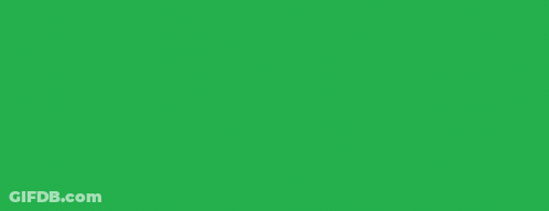 Two Stick Figures Standing On Green Background GIF