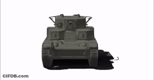 Two Tanks One Saying You're Next GIF