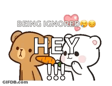 Two Teddy Bears Holding Carrot GIF