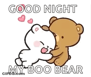 Two Teddy Bears Kissing GIF
