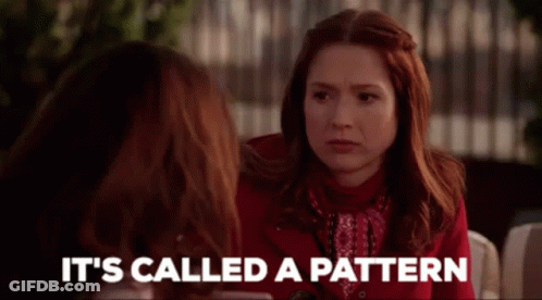 Two Women Are Sitting Next To Each Other And Talking To Each Other . GIF