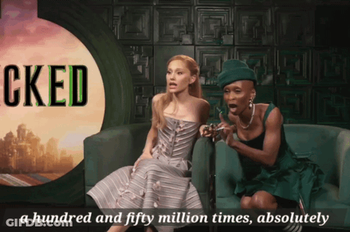 Two Women Couch Cked Hundred Fifty Million Times GIF