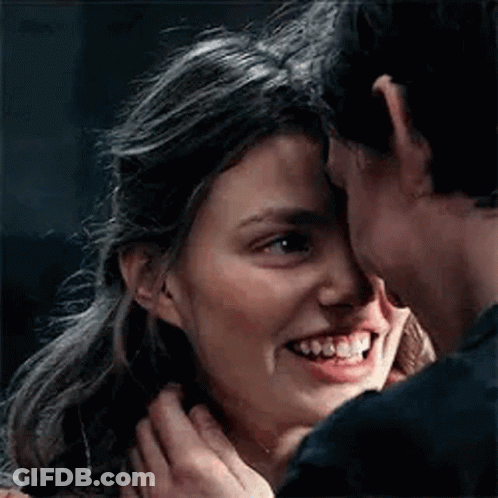 Two Women Dancing In Front Of Glass Door Momomon GIF