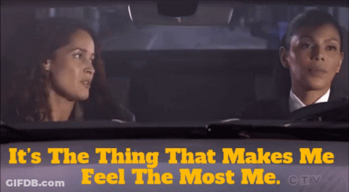 Two Women In Car With Feeling Like Myself GIF