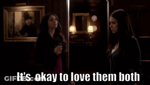Two Women It's Okay To Love Them Both GIF
