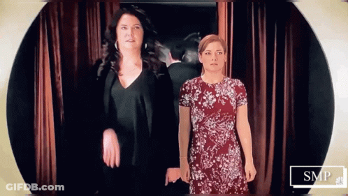 Two Women Next To Each Other Smp GIF