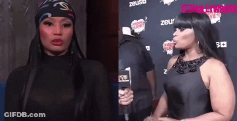 Two Women On Red Carpet GIF