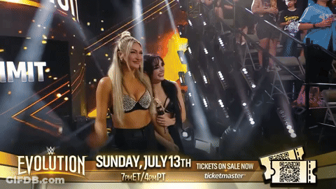 Two Women On Stage Evolution Sunday July 13Th GIF