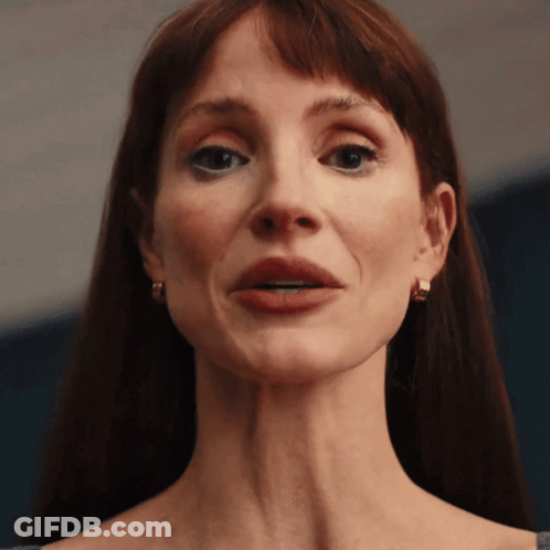 Two Women Sitting At Table Saying I'm Right Here GIF