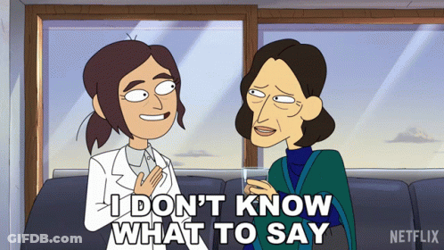 Two Women Sitting On Couch Saying I Don't Know GIF