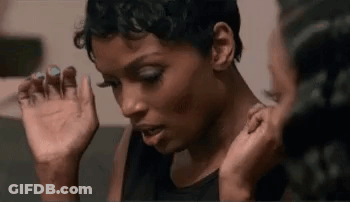 Two Women Sitting Together On A Couch GIF